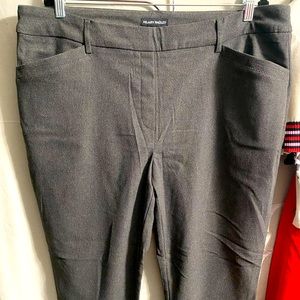 Hilary Radley casual pants. Gray pants: XXL. and Black pants: XXL